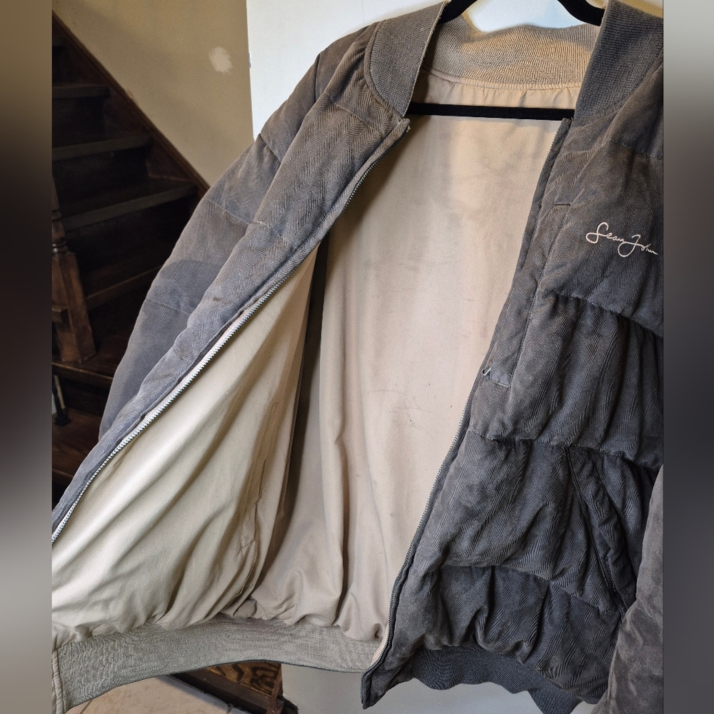 Sean John Reversible Puffer Jacket - Picture 2 of 11